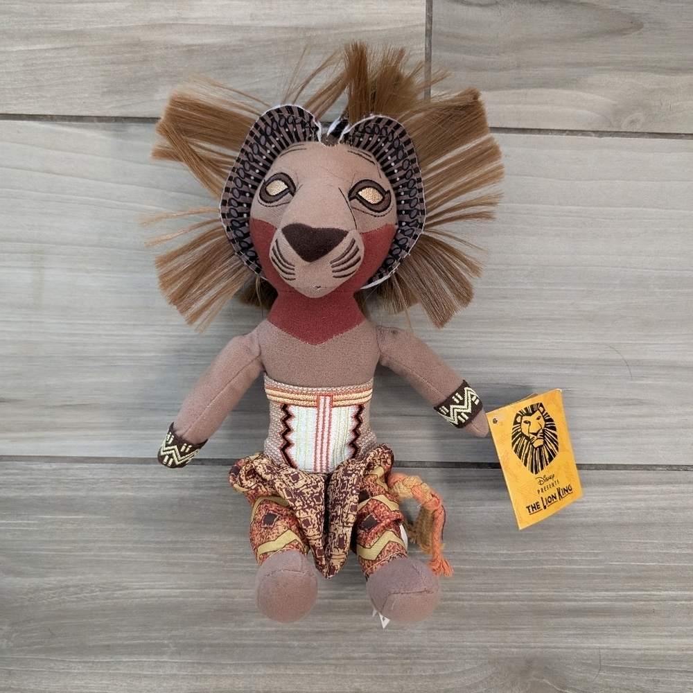 Broadway Lion King Simba 11 in. Plush